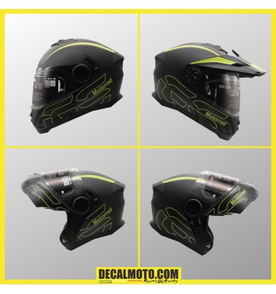 HELMET ACERBIS RIDER MODULARE GS MOTORRAD